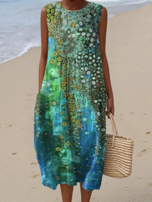 ELLA | COASTAL MIDI DRESS