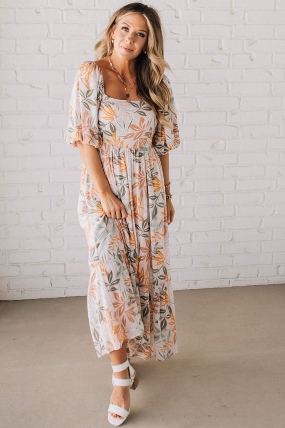 ELARA | FLORAL MAXI DRESS