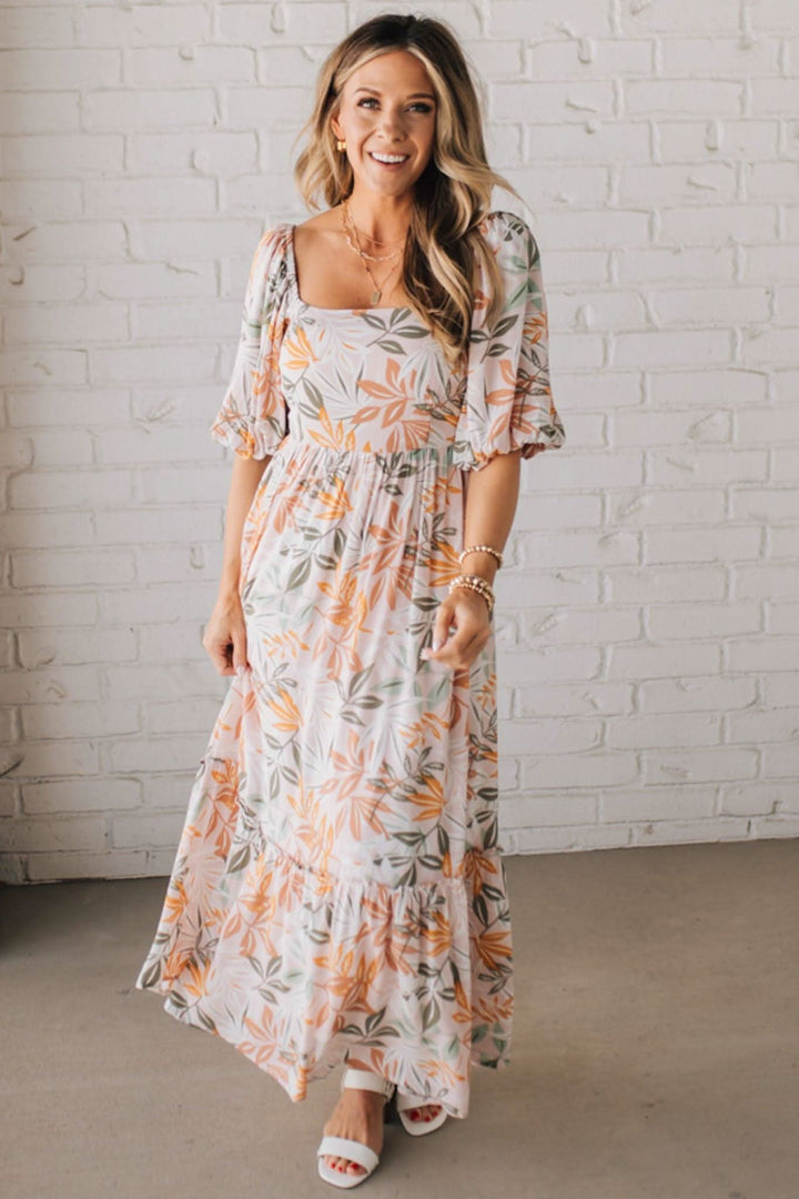 ELARA | FLORAL MAXI DRESS