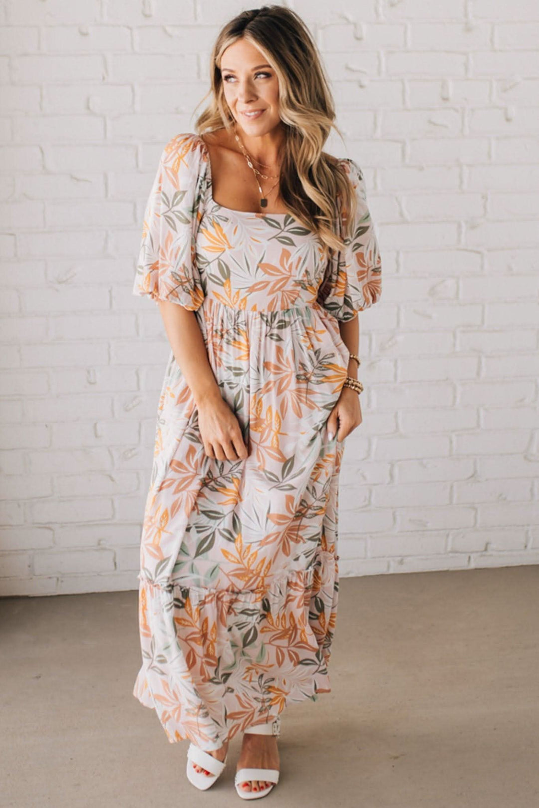 ELARA | FLORAL MAXI DRESS