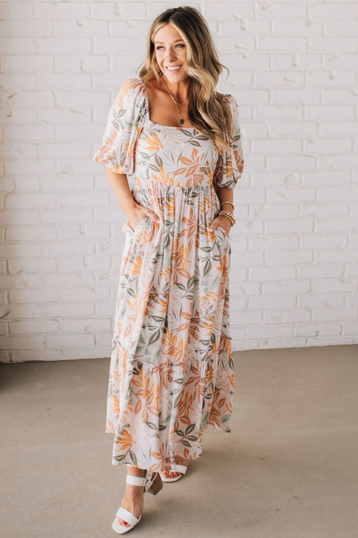 ELARA | FLORAL MAXI DRESS