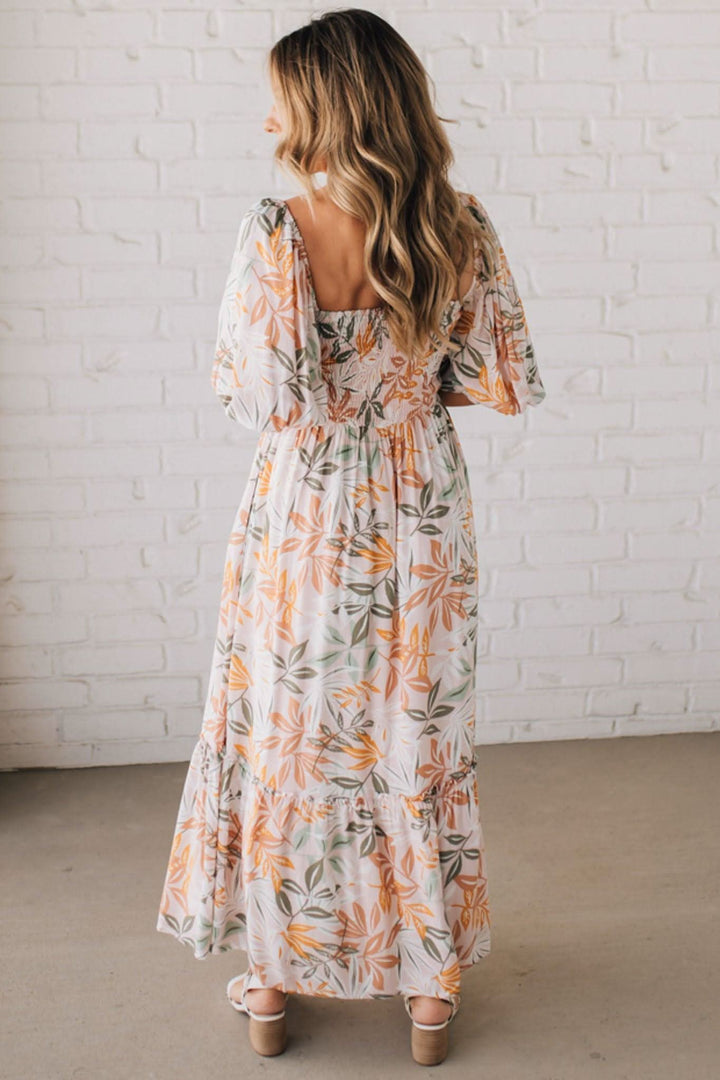 ELARA | FLORAL MAXI DRESS
