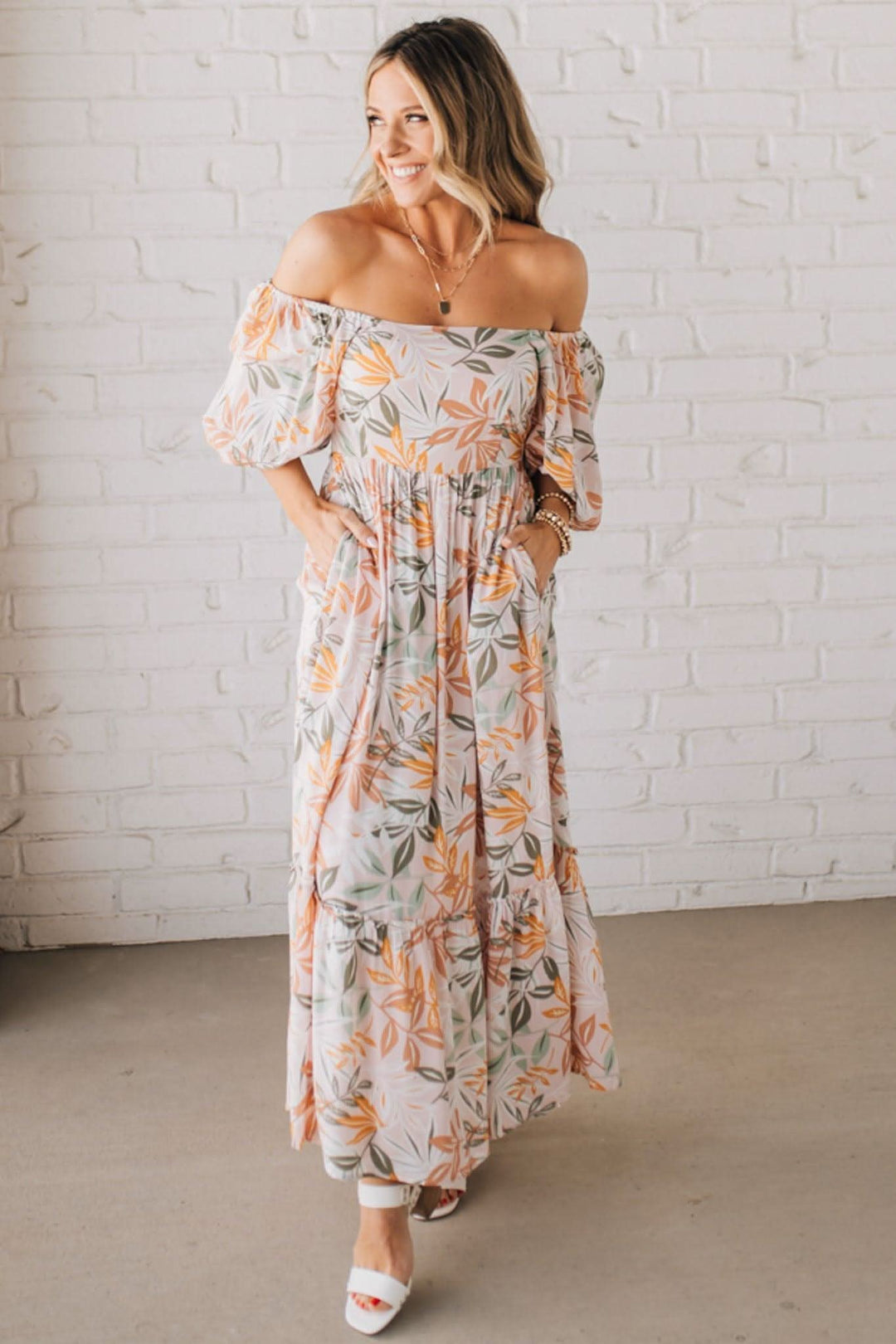 ELARA | FLORAL MAXI DRESS