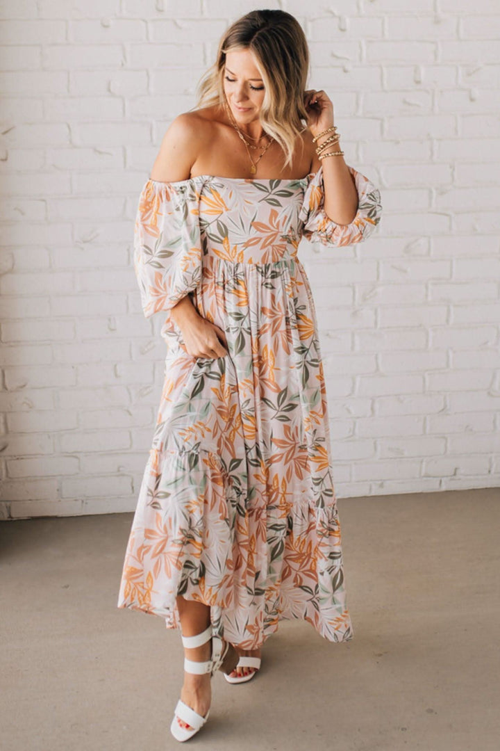 ELARA | FLORAL MAXI DRESS
