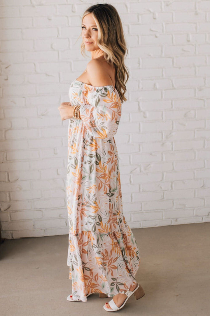 ELARA | FLORAL MAXI DRESS