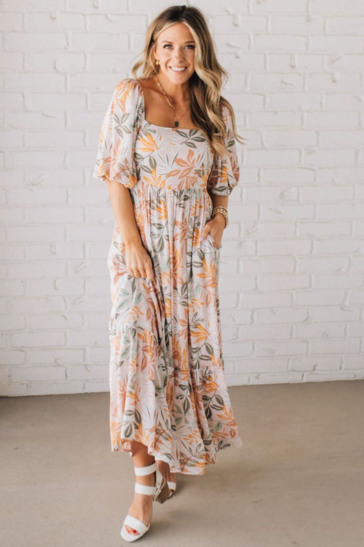 ELARA | FLORAL MAXI DRESS