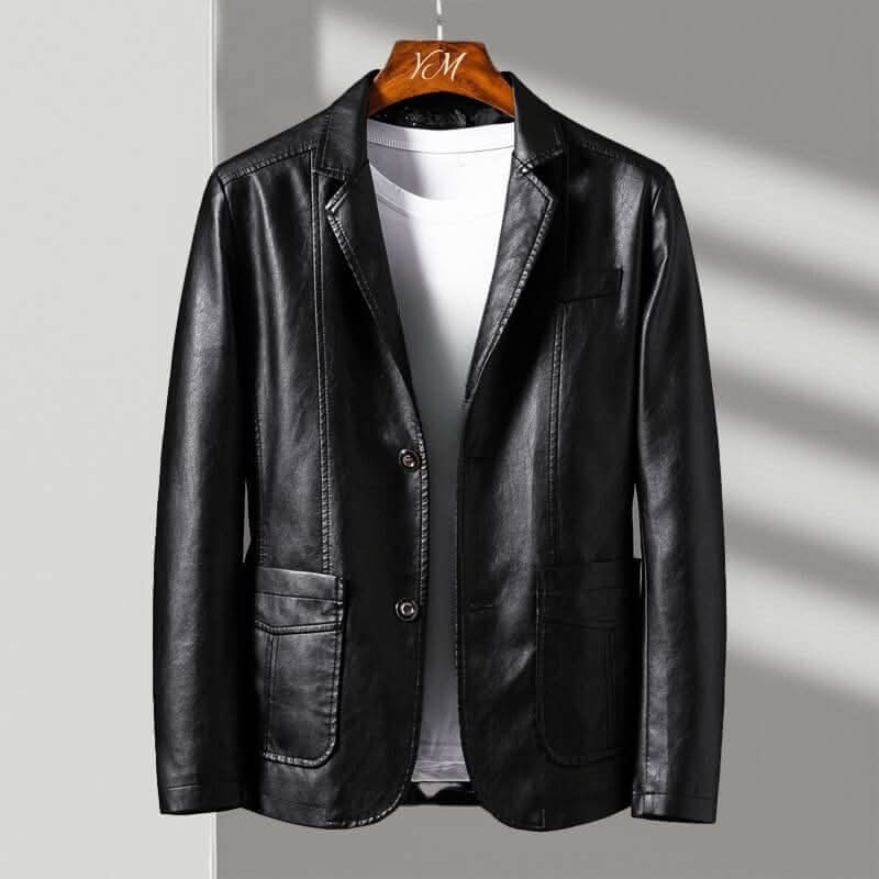 ALESSANDRO | LEATHER BLAZER