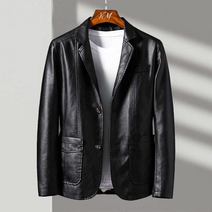 ALESSANDRO | LEATHER BLAZER