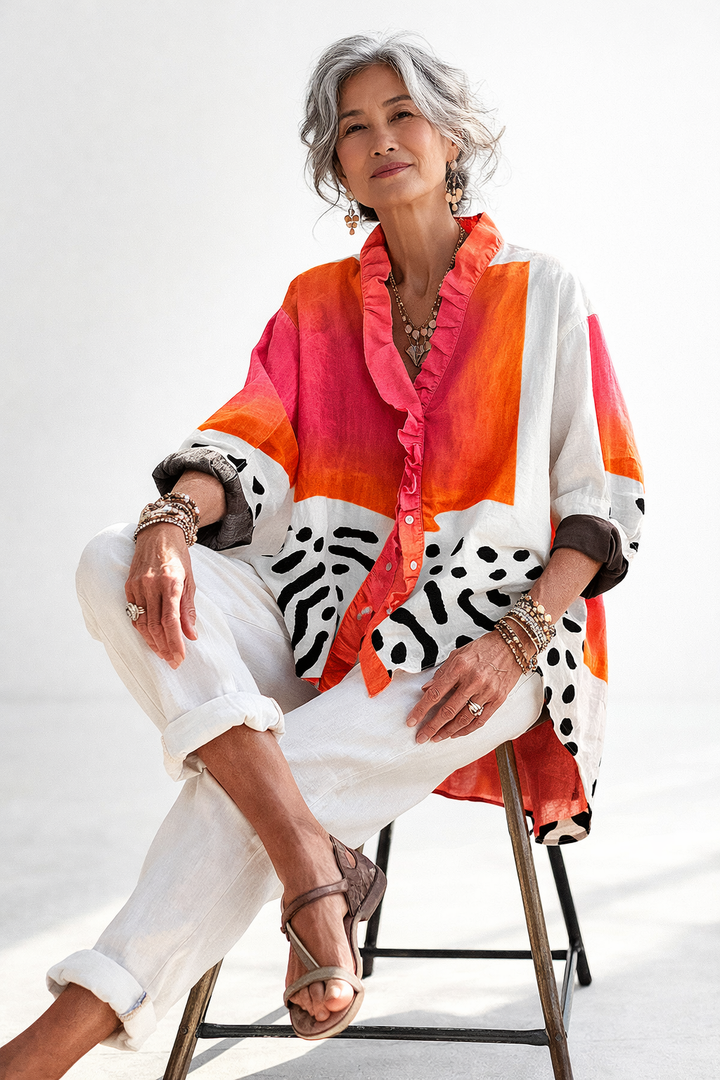 MARIEL | LUMINOUS BLOUSE