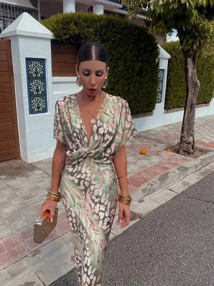FLORENCE | COPPER MIDI DRESS