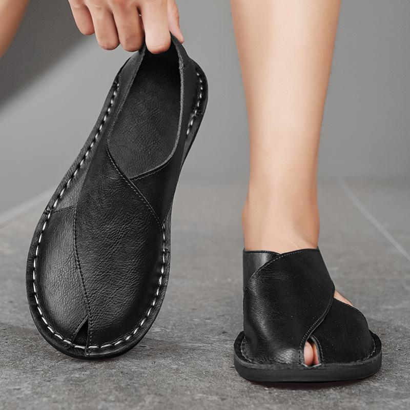 CASCADE | LEATHER SANDALS