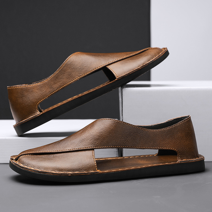 CASCADE | LEATHER SANDALS