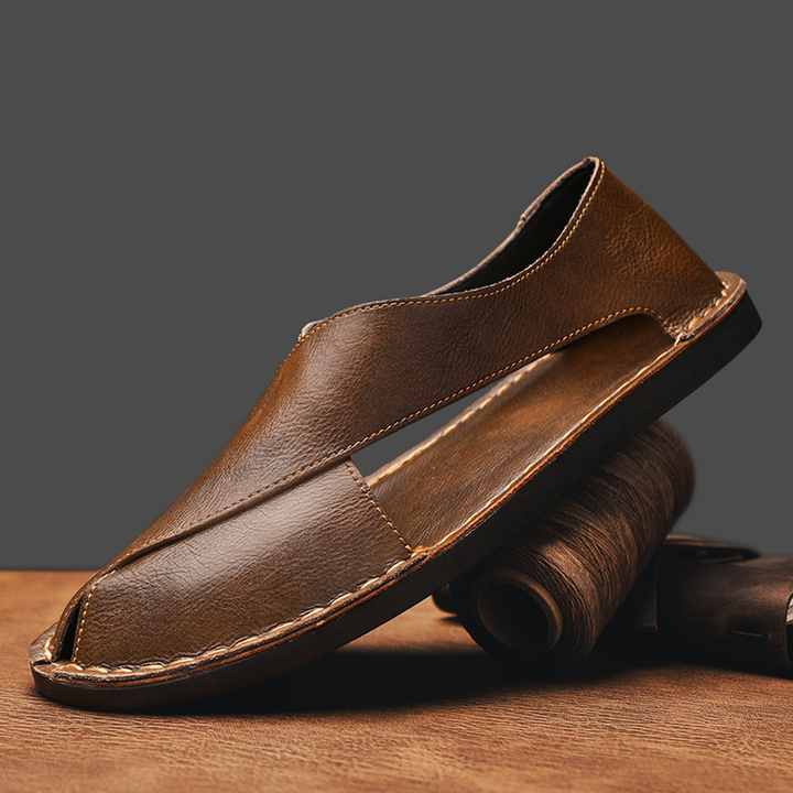 CASCADE | LEATHER SANDALS