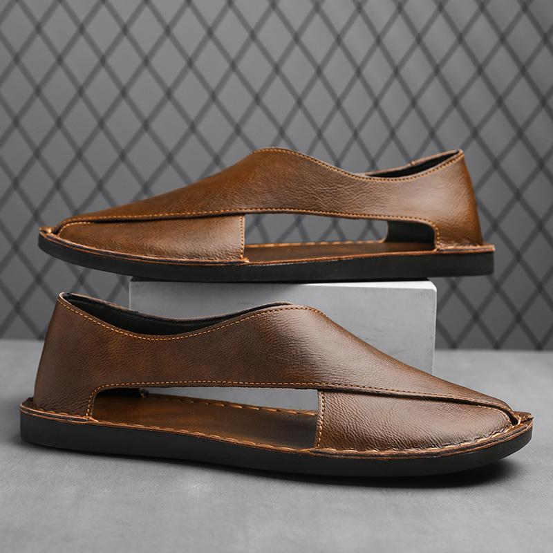 CASCADE | LEATHER SANDALS