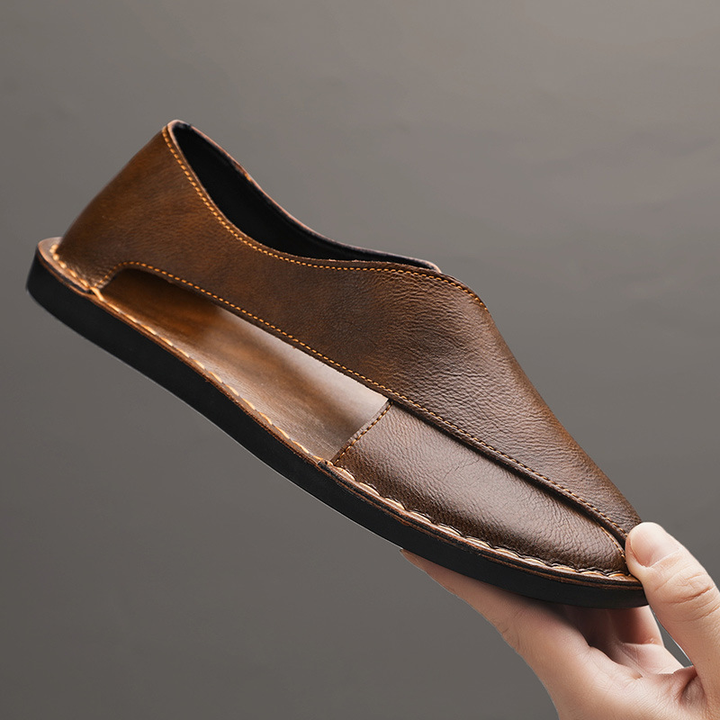 CASCADE | LEATHER SANDALS