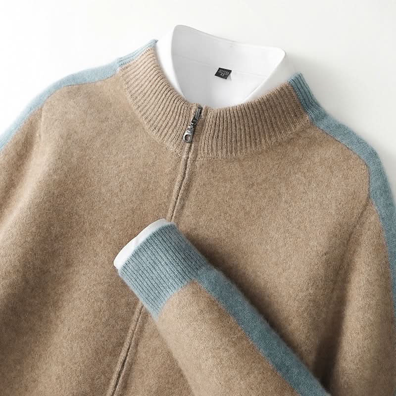 FERRARA | CASHMERE ZIP-THROUGH JACKET
