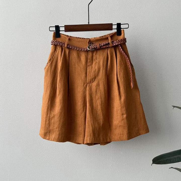 KAYLA | LINEN SHORTS
