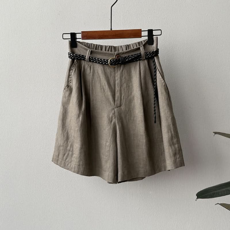 KAYLA | LINEN SHORTS