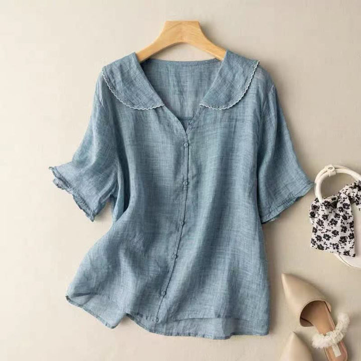 ADÈLE | LINEN BLOUSE
