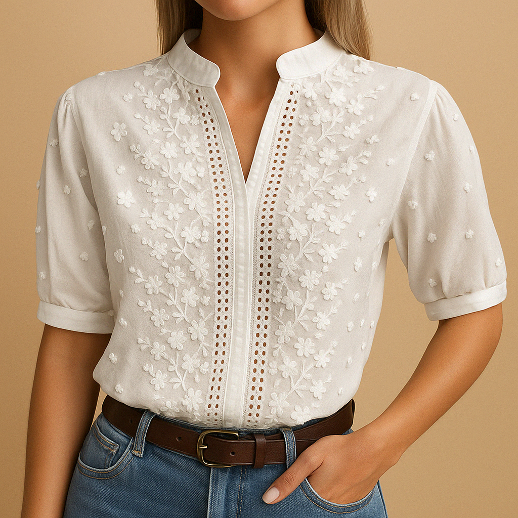 AURELINE | TAILORED WHITE TOP