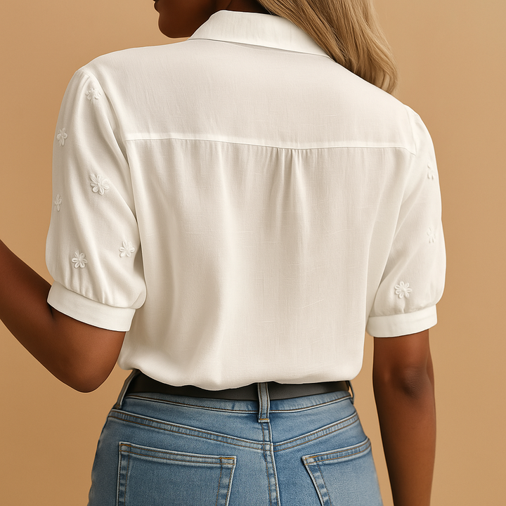 AURELINE | TAILORED WHITE TOP