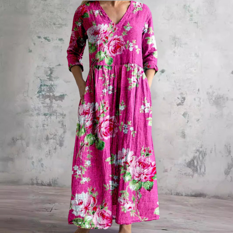 ALINA | BLOSSOM MIDI DRESS