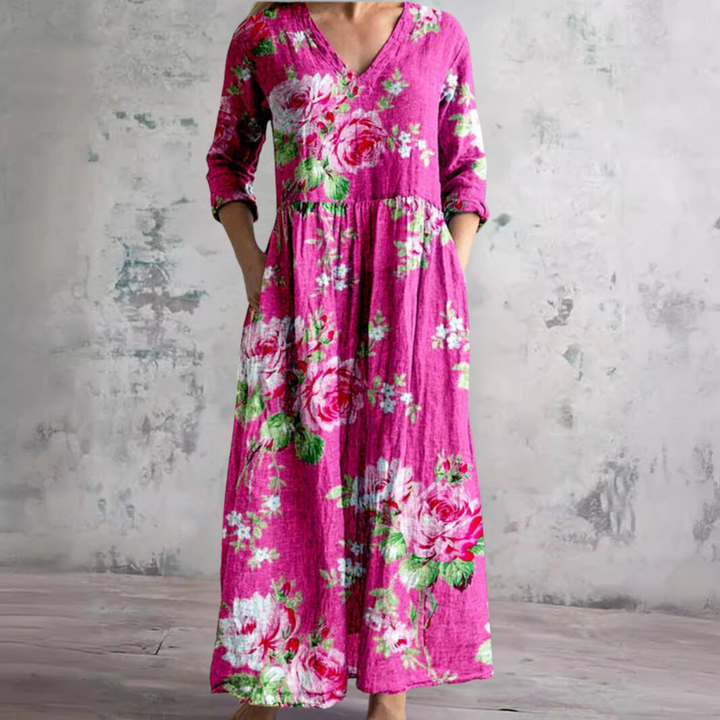 ALINA | BLOSSOM MIDI DRESS