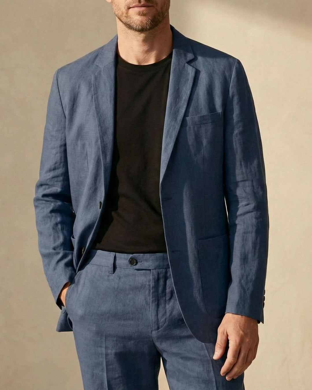 ENZO | REFINED LINEN SUIT
