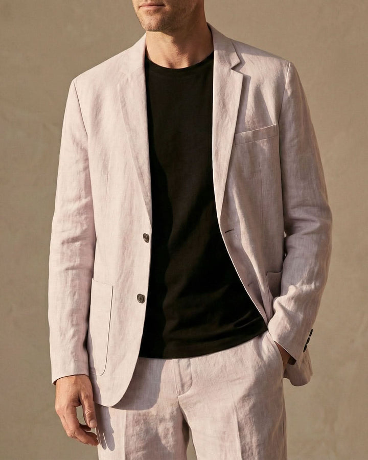 ENZO | REFINED LINEN SUIT