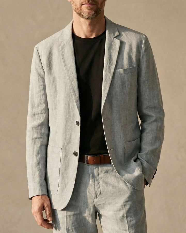 ENZO | REFINED LINEN SUIT