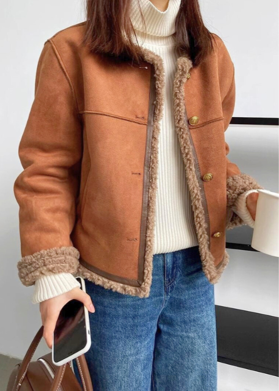 RUBY | COSY SHEARLING-LINED JACKET