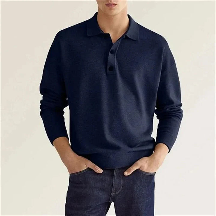 CORVIN | WOOL POLO SHIRT