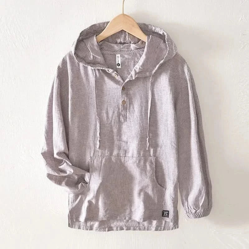 ANDORA | LINEN HOODIE