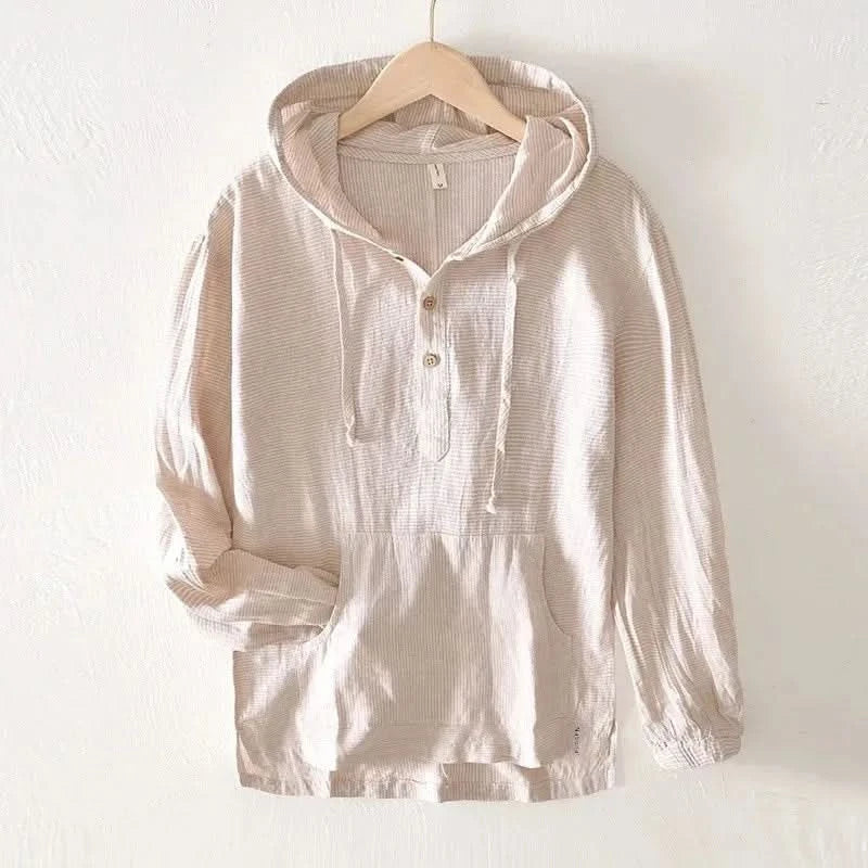 ANDORA | LINEN HOODIE
