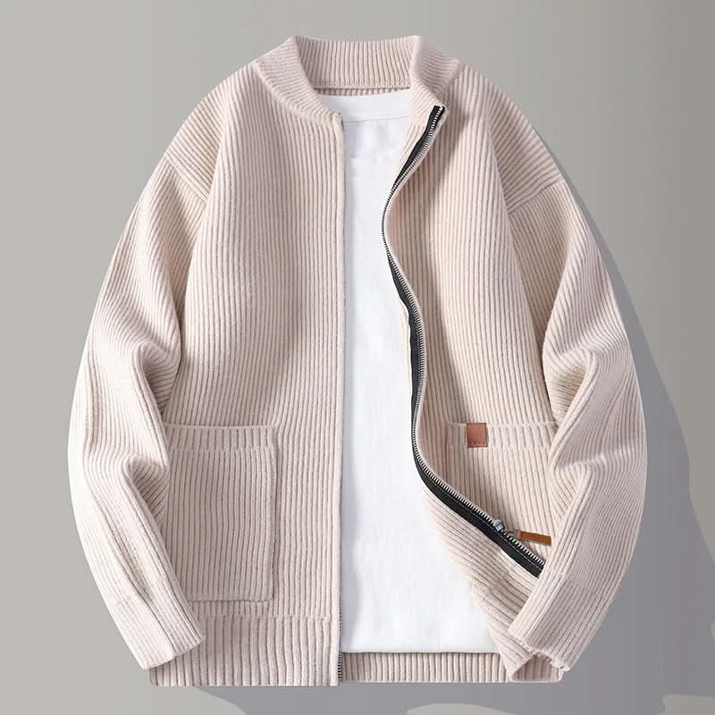 NOVA | RIB KNIT JACKET