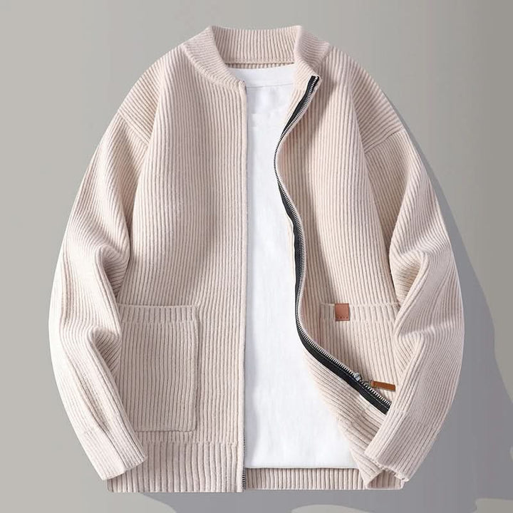 NOVA | RIB KNIT JACKET