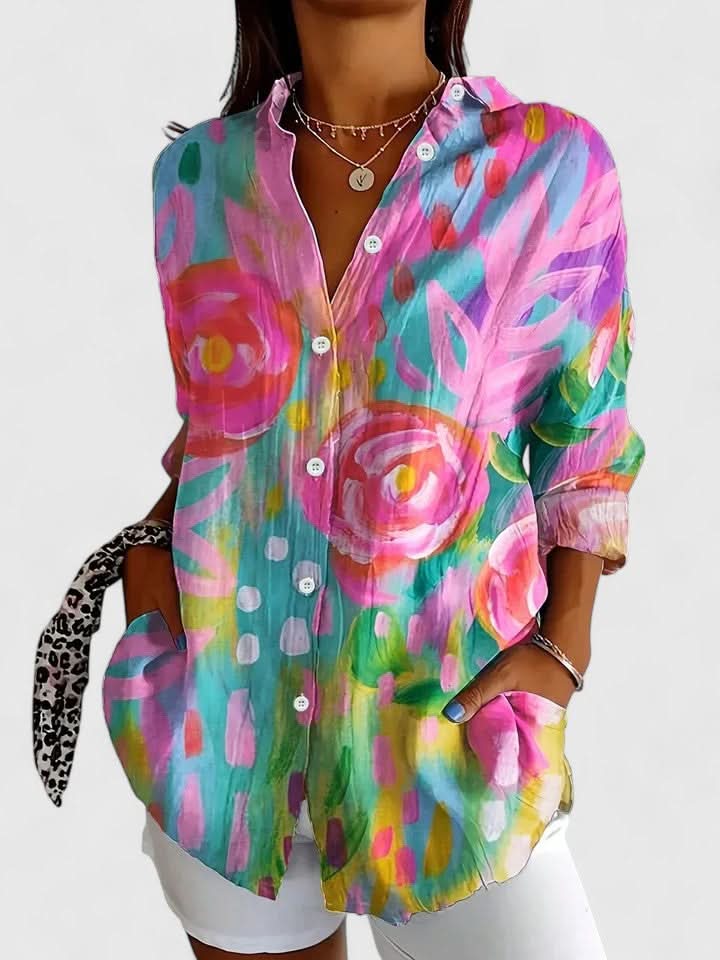 AMARA | COLORBURST BLOUSE
