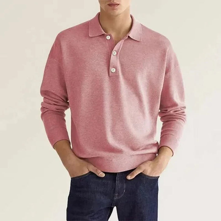 CORVIN | WOOL POLO SHIRT