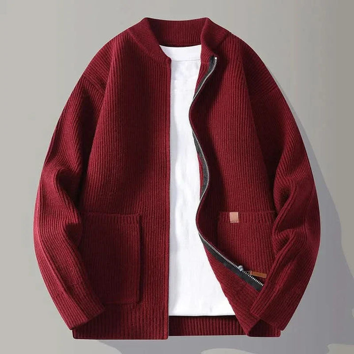 NOVA | RIB KNIT JACKET