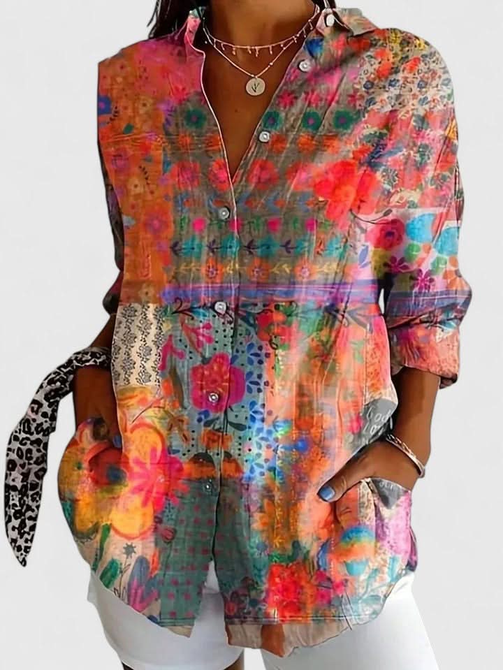 AMARA | COLORBURST BLOUSE
