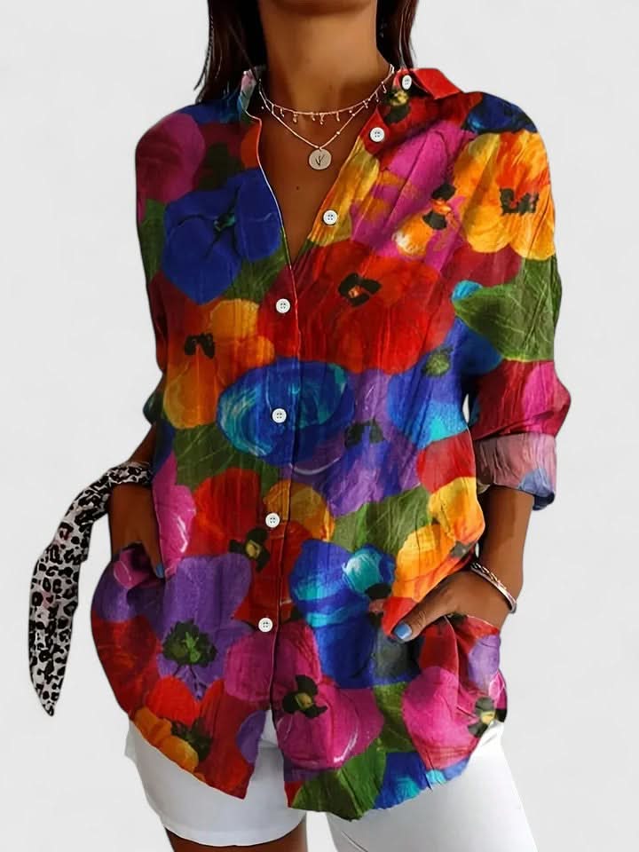 AMARA | COLORBURST BLOUSE