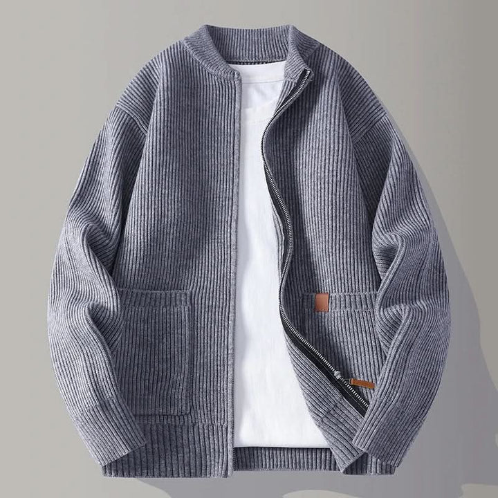 NOVA | RIB KNIT JACKET
