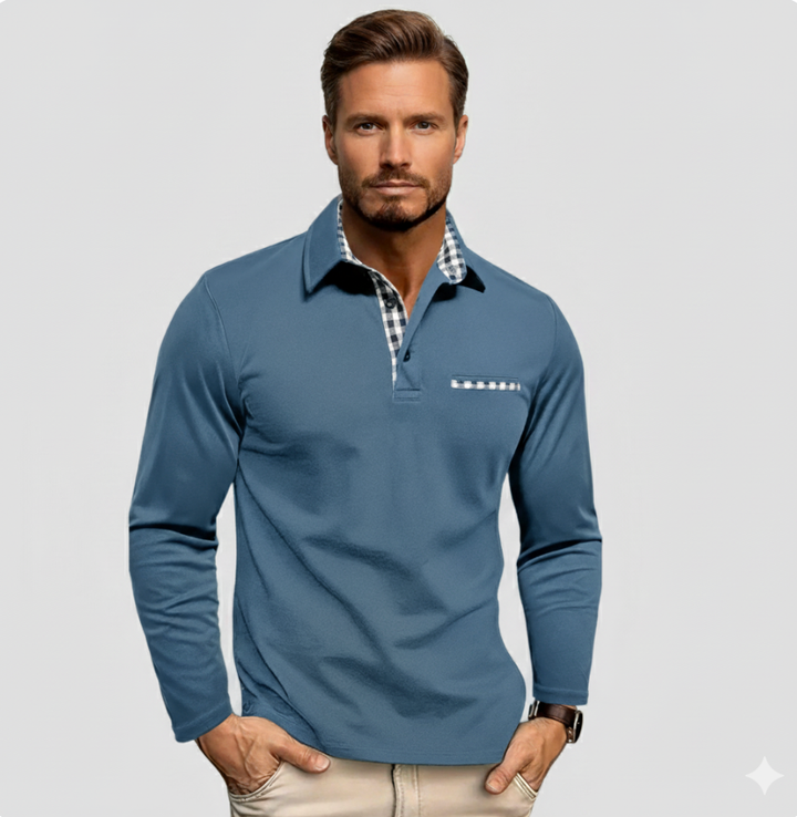 CALVERTON | LONG-SLEEVE POLO