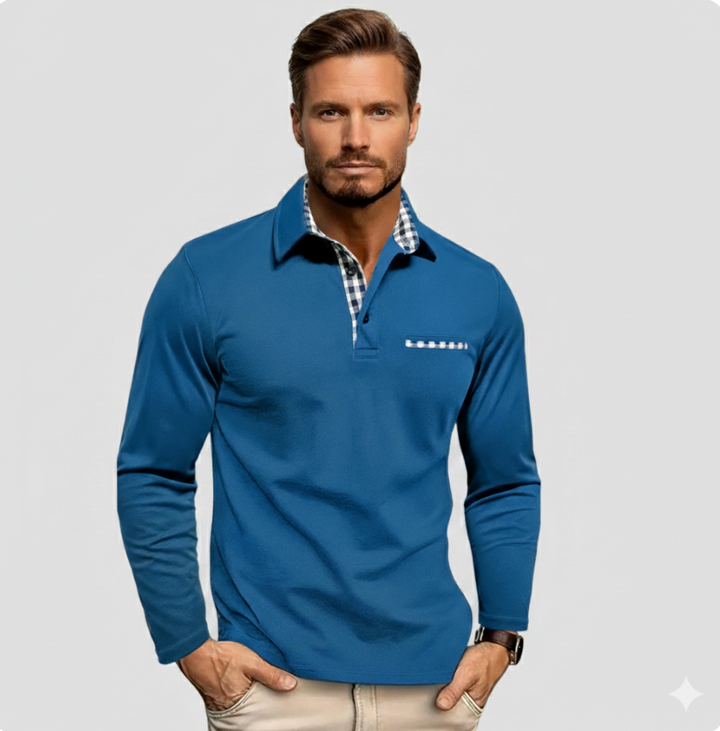 CALVERTON | LONG-SLEEVE POLO