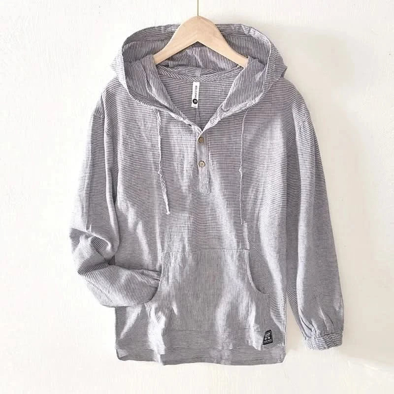 ANDORA | LINEN HOODIE