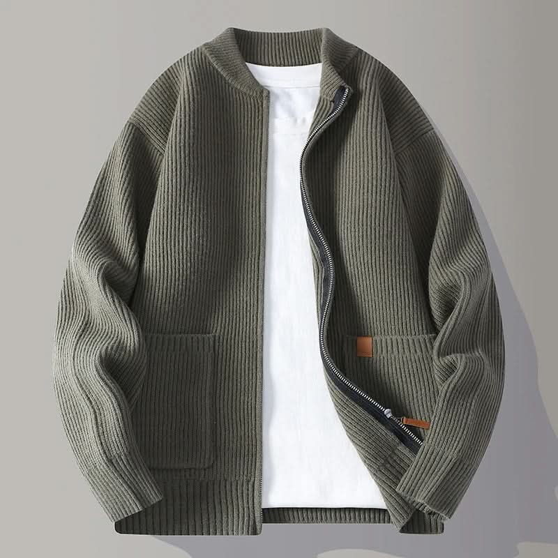 NOVA | RIB KNIT JACKET