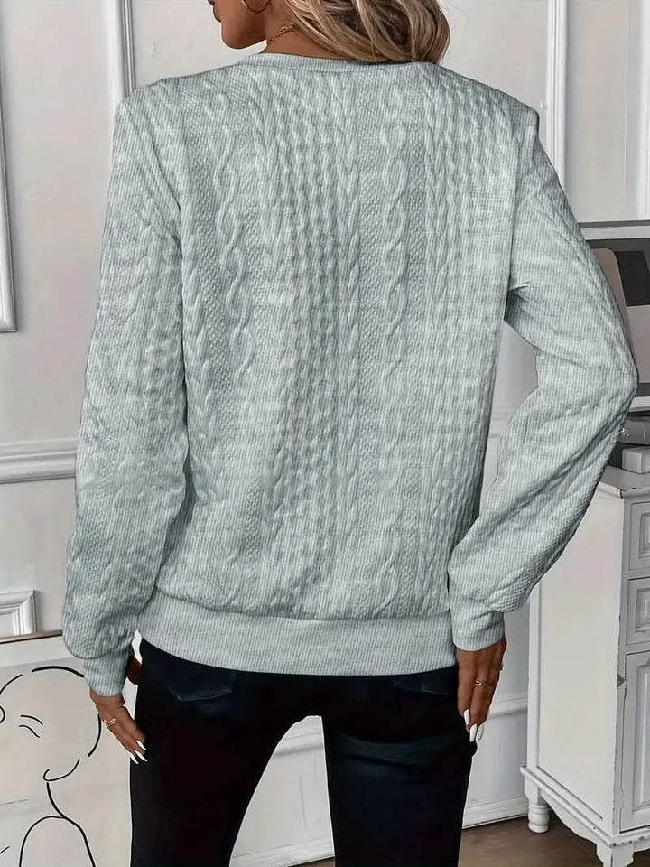 AMY | SWEATER WITH ZIPPER