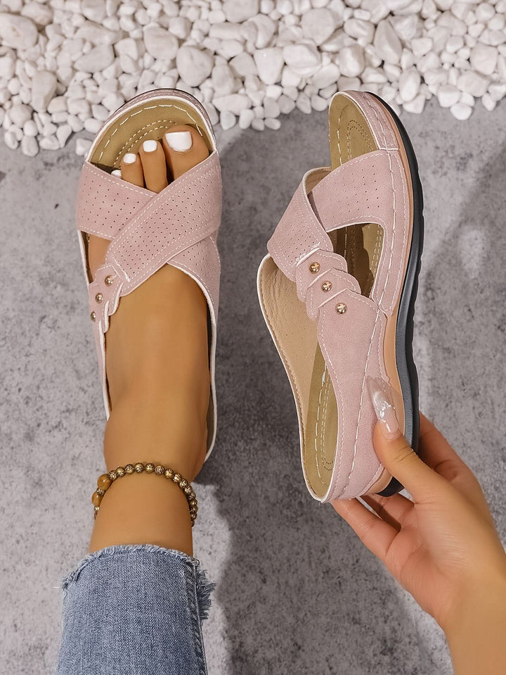 SOLARA | WEDGE SANDALS