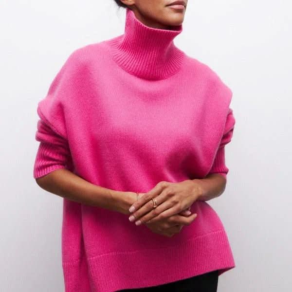 ARIA | OVERSIZED TURTLENECK SWEATER