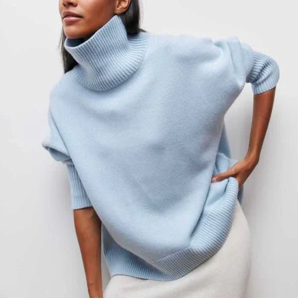 ARIA | OVERSIZED TURTLENECK SWEATER